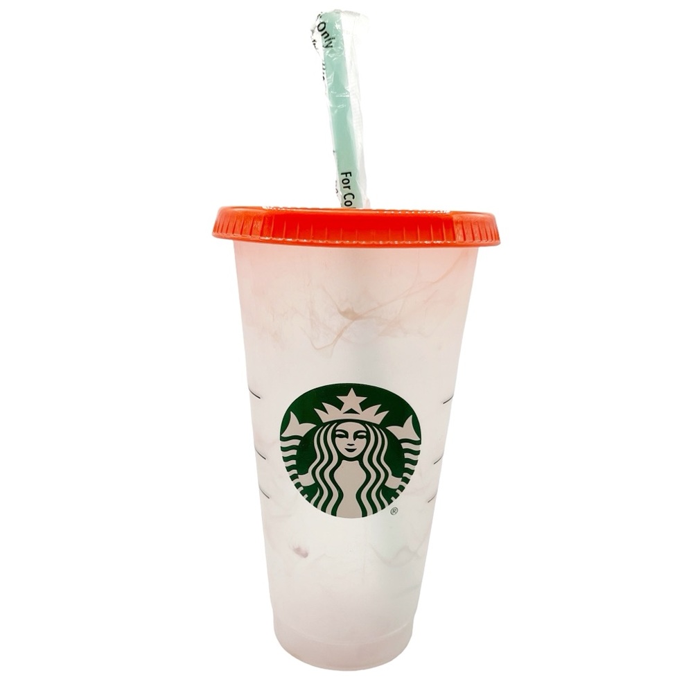 🆕 Starbucks 2021 Summer Colour Changing Confetti Cold Cup 24oz